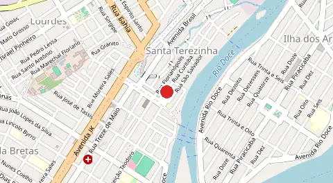 Mapa de Santa Terezinha