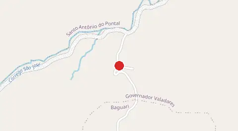 Mapa de Córrego Nazareno
