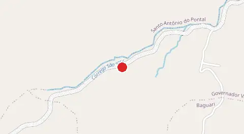 Mapa de Chácara na Estrada da Penha