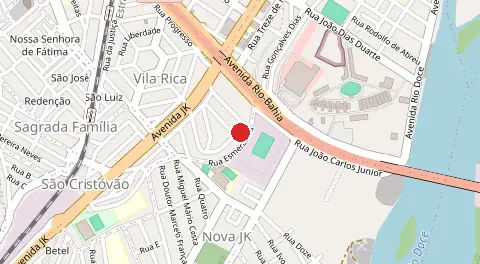 Mapa de Vila Rica