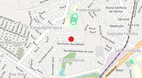 Mapa de Parque Olimpico