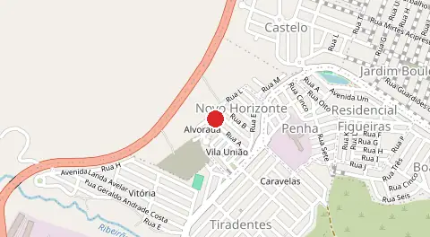 Mapa de Alvorada