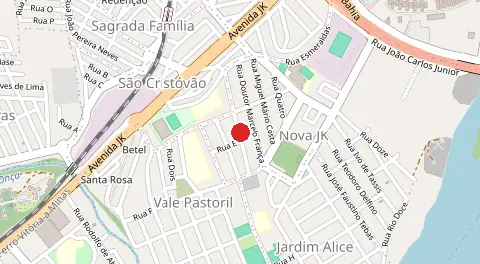 Mapa de Jardim Alice