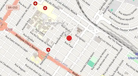 Mapa de Umuarama