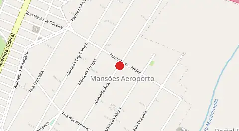 Mapa de Mansoes Aeroporto