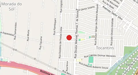 Mapa de Tocantins