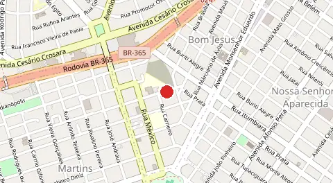 Mapa de Bom Jesus