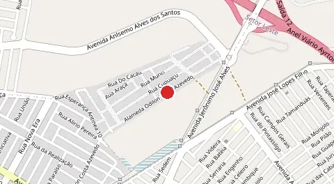 Mapa de Assentamento Santa Clara