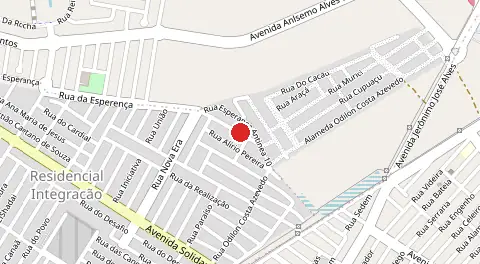 Mapa de Residencial Integracao