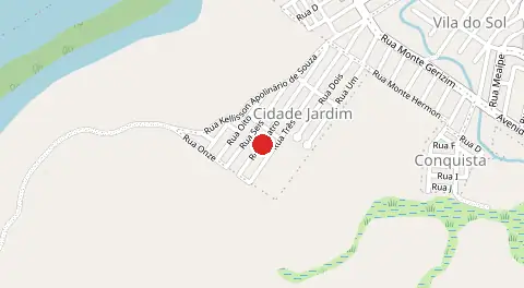 Mapa de Cidade Jardim