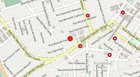 Mapa de Osvaldo Rezende
