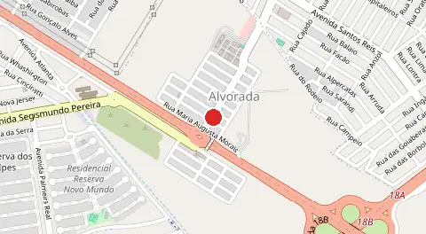 Mapa de Alvorada