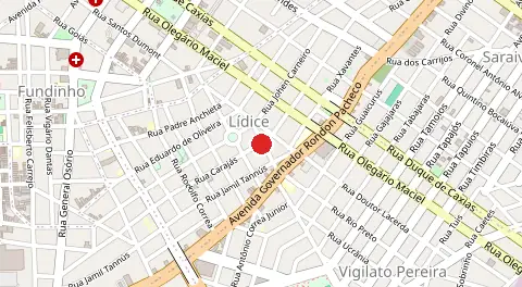 Mapa de Lidice