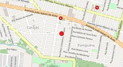 Mapa de Pampulha