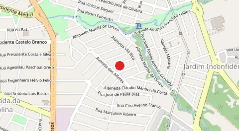 Mapa de Jardim Karaiba