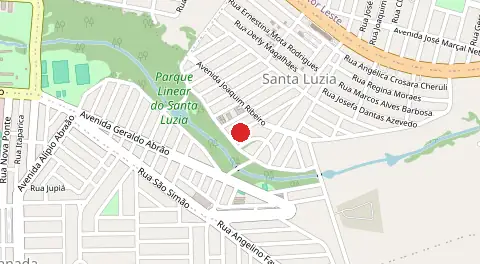 Mapa de Santa Luzia