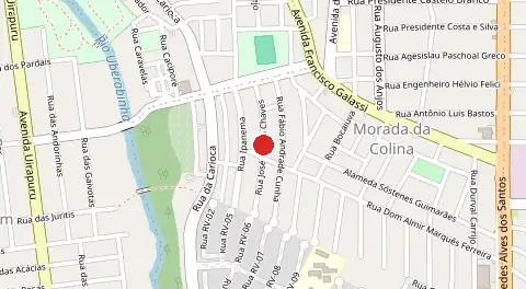 Mapa de Morada da Colina