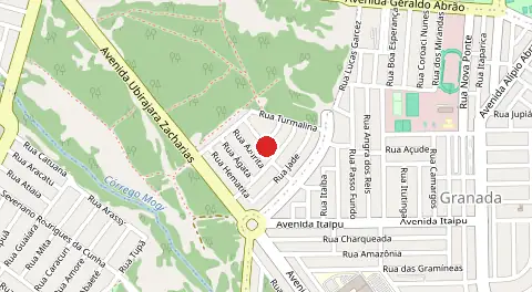 Mapa de Jardim Inconfidencia