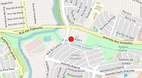 Mapa de Vale dos Vinhedos