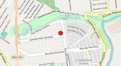 Mapa de Nova Uberlandia