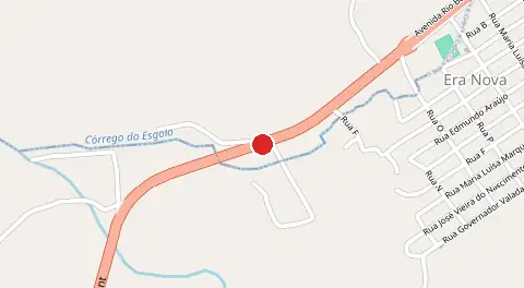 Mapa de Córrego dos Martins
