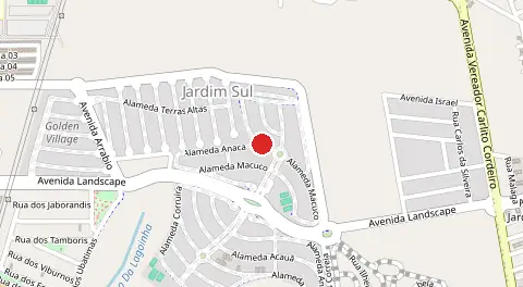 Mapa de Jardim Sul