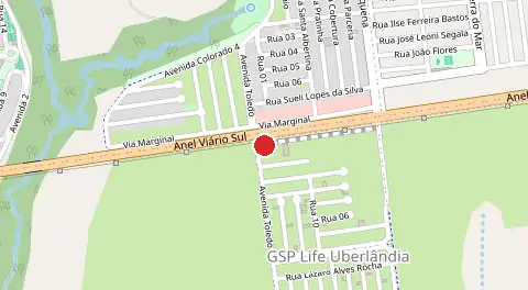 Mapa de Gsp Life Uberlandia 2