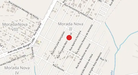 Mapa de Chácaras Morada Nova