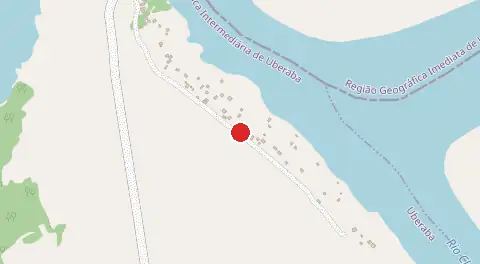 Mapa de Barra do Rio Claro
