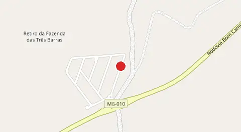 Mapa de Condomínio Retiro Tres Barras