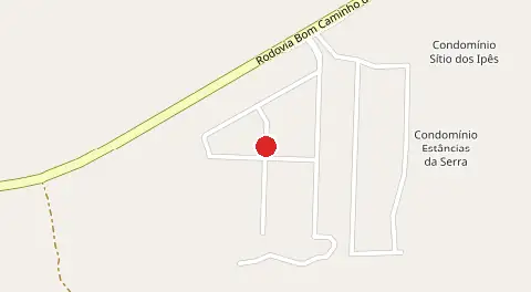 Mapa de Condomínio Estância da Serra
