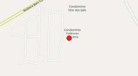 Mapa de Condomínio Sítio dos Ipes