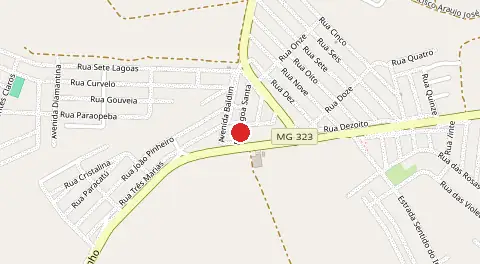 Mapa de Juscelino Kubstichek