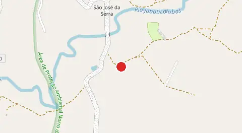 Mapa de São José da Serra