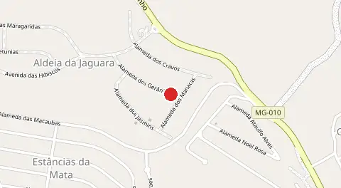 Mapa de Condomínio Aldeia da Jaguara