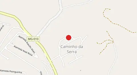 Mapa de Condomínio Caminho da Serra