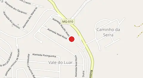 Mapa de Vale do Luar