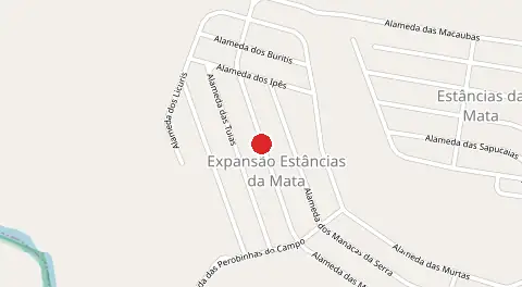 Mapa de Estancias da Mata Expansao