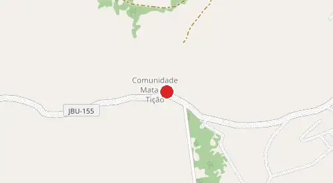 Mapa de Quilombo Mato do Ticao