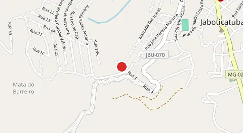 Mapa de Bosque dos Coqueiros