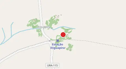 Mapa de Itiguapira