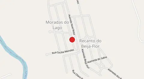 Mapa de Condomínio Morada do Lago