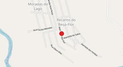 Mapa de Recanto do Beija Flor