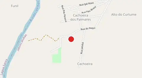 Mapa de Cachoeira dos Palmares