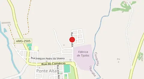 Mapa de Ponte Alta