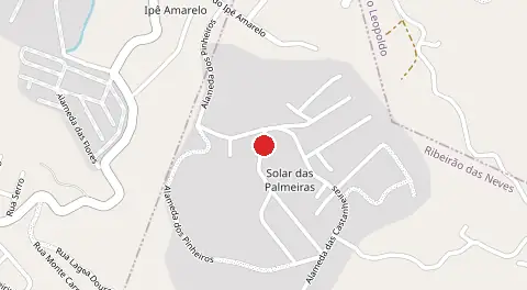 Mapa de Solar das Palmeiras Ipê Amarelo