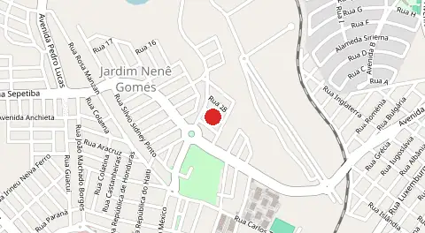 Mapa de Jardim Nene Gomes