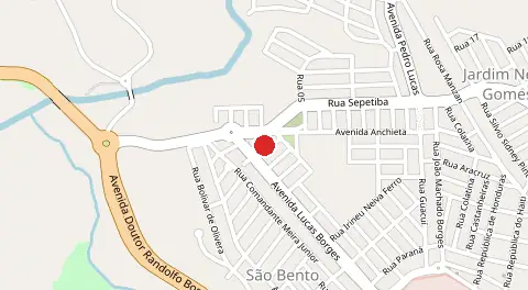 Mapa de Residencial Presidente Tancredo Neves