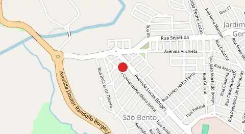 Mapa de Vila Militar