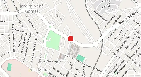 Mapa de Residencial Monte Castelo